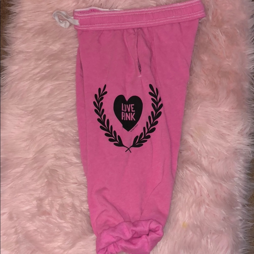 VS PINK Crop Campus Pants